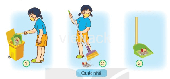 Bài 4: Giữ sạch nhà ở Tự nhiên và Xã hội lớp 2 (Kết nối tri thức) (ảnh 2)