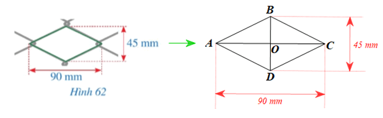 Toán 8 Bài 6 (Cánh diều): Hình thoi  (ảnh 11)