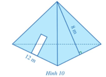 Toán 8 Bài 1 (Cánh diều): Hình chóp tam giác đều (ảnh 5)