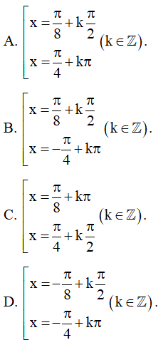 SBT Toán 11 (Cánh diều) Bài 4: Phương trình lượng giác cơ bản  (ảnh 7)