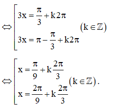 SBT Toán 11 (Cánh diều) Bài 4: Phương trình lượng giác cơ bản  (ảnh 9)