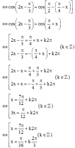 SBT Toán 11 (Cánh diều) Bài 4: Phương trình lượng giác cơ bản  (ảnh 18)