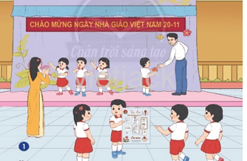 Bài 7: Ngày nhà giáo Việt Nam Tự nhiên và Xã hội lớp 2 (Chân trời sáng tạo) (ảnh 1)