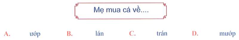 Bài tập cuối tuần Tiếng Việt lớp 1 (Cánh diều) Tuần 11 có đáp án (ảnh 4)