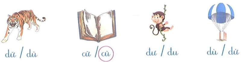 Bài tập cuối tuần Tiếng Việt lớp 1 (Kết nối tri thức) Tuần 3 có đáp án (ảnh 1)