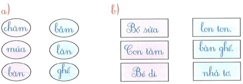 Bài tập cuối tuần Tiếng Việt lớp 1 (Kết nối tri thức) Tuần 7 có đáp án (ảnh 3)