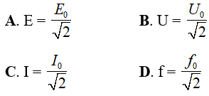 Đại cương về dòng điện xoay chiều (Lý thuyết + 35 bài tập có lời giải) (ảnh 17)
