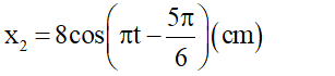Tổng hợp hai dao động điều hòa cùng phương, cùng tần số. Phương pháp Fre-Nen (Lý thuyết + 35 bài tập có lời giải) (ảnh 63)