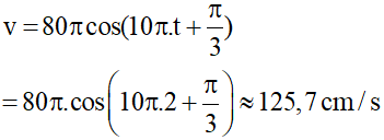 Tổng hợp hai dao động điều hòa cùng phương, cùng tần số. Phương pháp Fre-Nen (Lý thuyết + 35 bài tập có lời giải) (ảnh 74)
