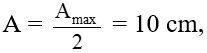 Tổng hợp hai dao động điều hòa cùng phương, cùng tần số. Phương pháp Fre-Nen (Lý thuyết + 35 bài tập có lời giải) (ảnh 36)