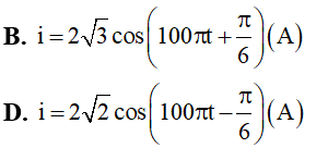 Đại cương về dòng điện xoay chiều (Lý thuyết + 35 bài tập có lời giải) (ảnh 52)