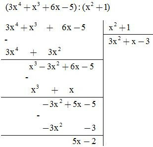Phương pháp giải Cách chia đa thức một biến đã sắp xếp (50 bài tập minh họa) (ảnh 3)