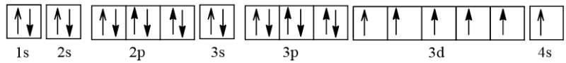 Cấu hình electron của Cr (crom), chromium chương trình mới (ảnh 1)