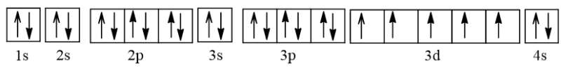 Cấu hình electron của Mn (mangan), manganese chương trình mới (ảnh 1)