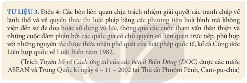 Lịch sử 11 (Kết nối tri thức) Bài 13: Việt Nam và Biển Đông (ảnh 3)