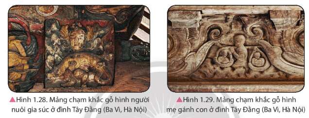 Chuyên đề Lịch sử 11 (Chân trời sáng tạo) Chuyên đề 1. Lịch sử nghệ thuật truyền thống Việt Nam (ảnh 8)