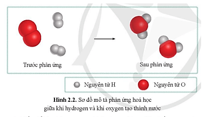 KHTN 8 (Cánh Diều) Bài 2: Phản ứng hóa học và năng lượng của phản ứng hóa học | Khoa học tự nhiên 8 (ảnh 2)