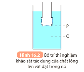KHTN 8 Bài 16 (Kết nối tri thức): Áp suất chất lỏng. Áp suất khí quyển (ảnh 4)