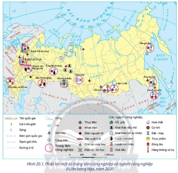 Địa lí 11 (Chân trời sáng tạo) Bài 20: Kinh tế Liên Bang Nga (ảnh 1)