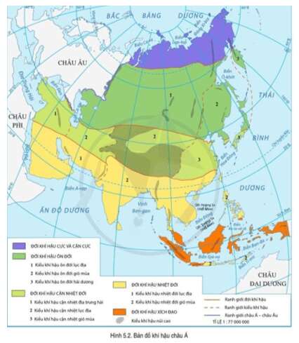Đọc thông tin và quan sát hình 5.1, hình 5.2, hãy trình bày đặc điểm tự nhiên của khu vực Đông Nam Á. (ảnh 1)