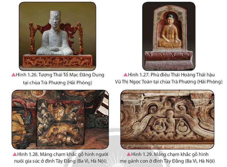 Chuyên đề Lịch sử 11 (Chân trời sáng tạo) Chuyên đề 1. Lịch sử nghệ thuật truyền thống Việt Nam (ảnh 5)