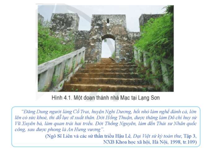 Lịch sử 8 (Cánh diều) Bài 4: Xung đột Nam - Bắc triều, Trịnh - Nguyễn  (ảnh 1)