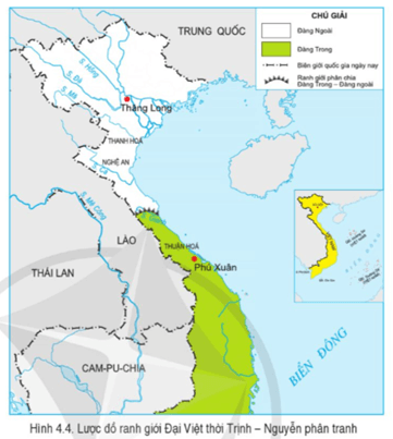 Lịch sử 8 (Cánh diều) Bài 4: Xung đột Nam - Bắc triều, Trịnh - Nguyễn  (ảnh 5)