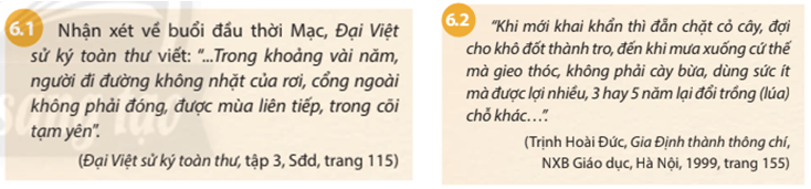 Lịch sử 8 (Chân trời sáng tạo) Bài 6: Kinh tế, văn hoá và tôn giáo ở Đại Việt trong các thế kỉ XVI - XVIII (ảnh 1)