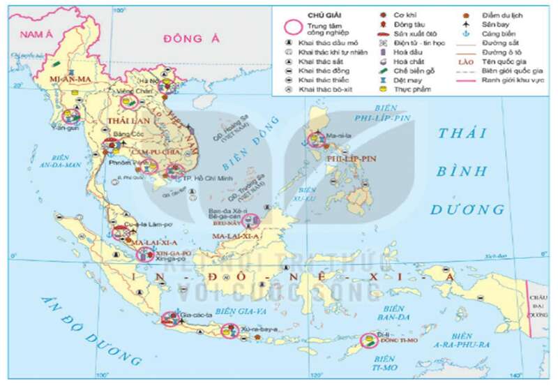 Địa lí 11 (Kết nối tri thức) Bài 12: Kinh tế khu vực Đông Nam Á (ảnh 2)