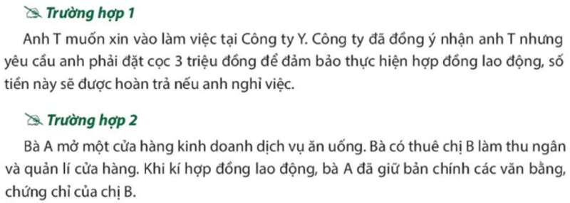 Chuyên đề KTPL 11 (Chân trời sáng tạo) Bài 7: Hợp đồng lao động, tiền lương và thưởng, bảo hiểm xã hội, tranh chấp và giải quyết tranh chấp lao động | Giáo dục kinh tế và pháp luật 11 (ảnh 5)