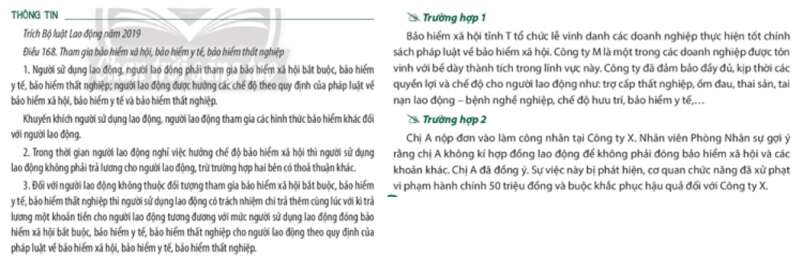 Chuyên đề KTPL 11 (Chân trời sáng tạo) Bài 7: Hợp đồng lao động, tiền lương và thưởng, bảo hiểm xã hội, tranh chấp và giải quyết tranh chấp lao động | Giáo dục kinh tế và pháp luật 11 (ảnh 8)