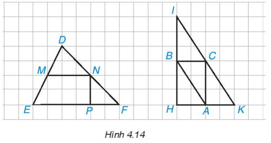 Toán 8 Bài 16 (Kết nối tri thức): Đường trung bình của tam giác (ảnh 2)