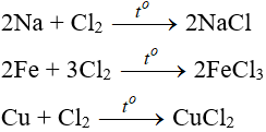 Fe + Cl2 → FeCl3 | Fe ra FeCl3  (ảnh 5)