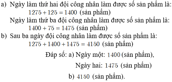 Bài tập cuối tuần Toán lớp 4 (Chân trời sáng tạo) Tuần 7 có đáp án (ảnh 3)