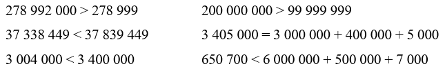 Bài 14: So sánh các số có nhiều chữ số Toán lớp 4 Tập 1 (Kết nối tri thức) (ảnh 2)