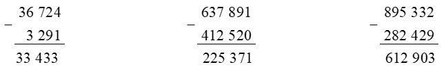 Bài 23: Phép trừ các số có nhiều chữ số Toán lớp 4 Tập 1 (Kết nối tri thức) (ảnh 1)