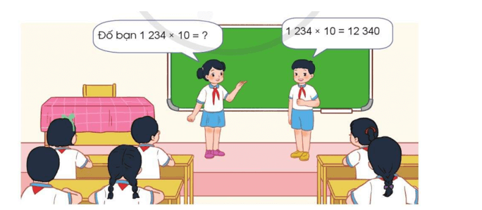 Bài 36: Nhân với 10, 100, 1 000,… Toán lớp 4 Tập 1 (Cánh Diều) (ảnh 4)