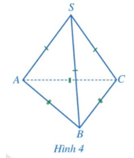 Toán 8 Bài 1 (Cánh diều): Hình chóp tam giác đều (ảnh 3)