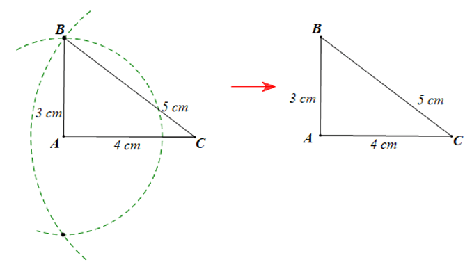 Toán 8 Bài 1 (Cánh diều): Định lí Pythagore (ảnh 6)