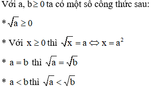 Phương pháp giải Công thức căn bậc hai (50 bài tập minh họa) (ảnh 1)