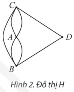 Chuyên đề Toán 11 (Chân trời sáng tạo) Bài 2: Đường đi Euler và đường đi Hamilton (ảnh 4)
