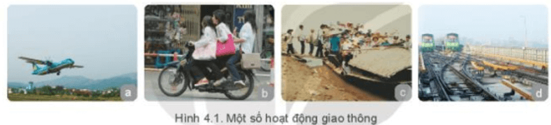 Kể tên các loại hình giao thông ở Việt Nam? Khởi động 2 trang 21 GDQP 10 (ảnh 1)
