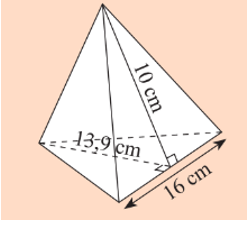 Toán 8 Bài 2 (Chân trời sáng tạo): Diện tích xung quanh và thể tích của hình chóp tam giác đều, hình chóp tứ giác đều (ảnh 1)