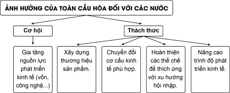 Địa lí 11 (Chân trời sáng tạo) Bài 3: Toàn cầu hóa và khu vực hóa kinh tế (ảnh 2)