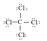 Công thức Lewis của CCl4 (Carbon tetrachloride) chương trình mới (ảnh 12)