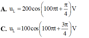 Mạch có R, L, C mắc nối tiếp (Lý thuyết + 30 bài tập có lời giải) (ảnh 64)