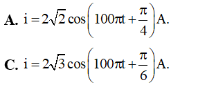 Mạch có R, L, C mắc nối tiếp (Lý thuyết + 30 bài tập có lời giải) (ảnh 68)