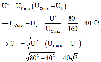 Mạch có R, L, C mắc nối tiếp (Lý thuyết + 30 bài tập có lời giải) (ảnh 78)