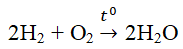 Fe2O3 +H2 → H2O + Fe3O4 | Fe2O3 ra Fe3O4 (ảnh 1)