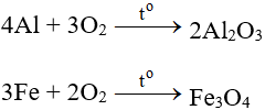 Fe + O2 + Si → Fe2SiO4 + FeSiO3 | Fe ra Fe2SiO4 (ảnh 1)